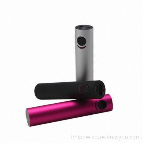 Fashionable Design USB Tube Mobile Power Banks, 2,600mAh Capacity